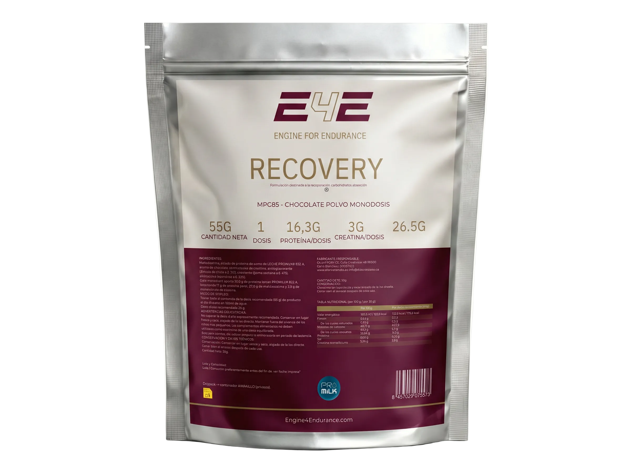 E4E Recovery product pack